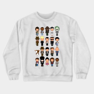 1980s Classic Movie Icons - "Vector-Eds" Crewneck Sweatshirt